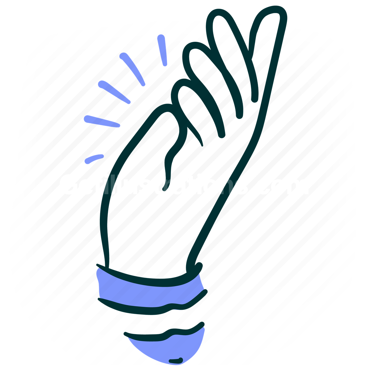 Hand Gestures illustration preview image